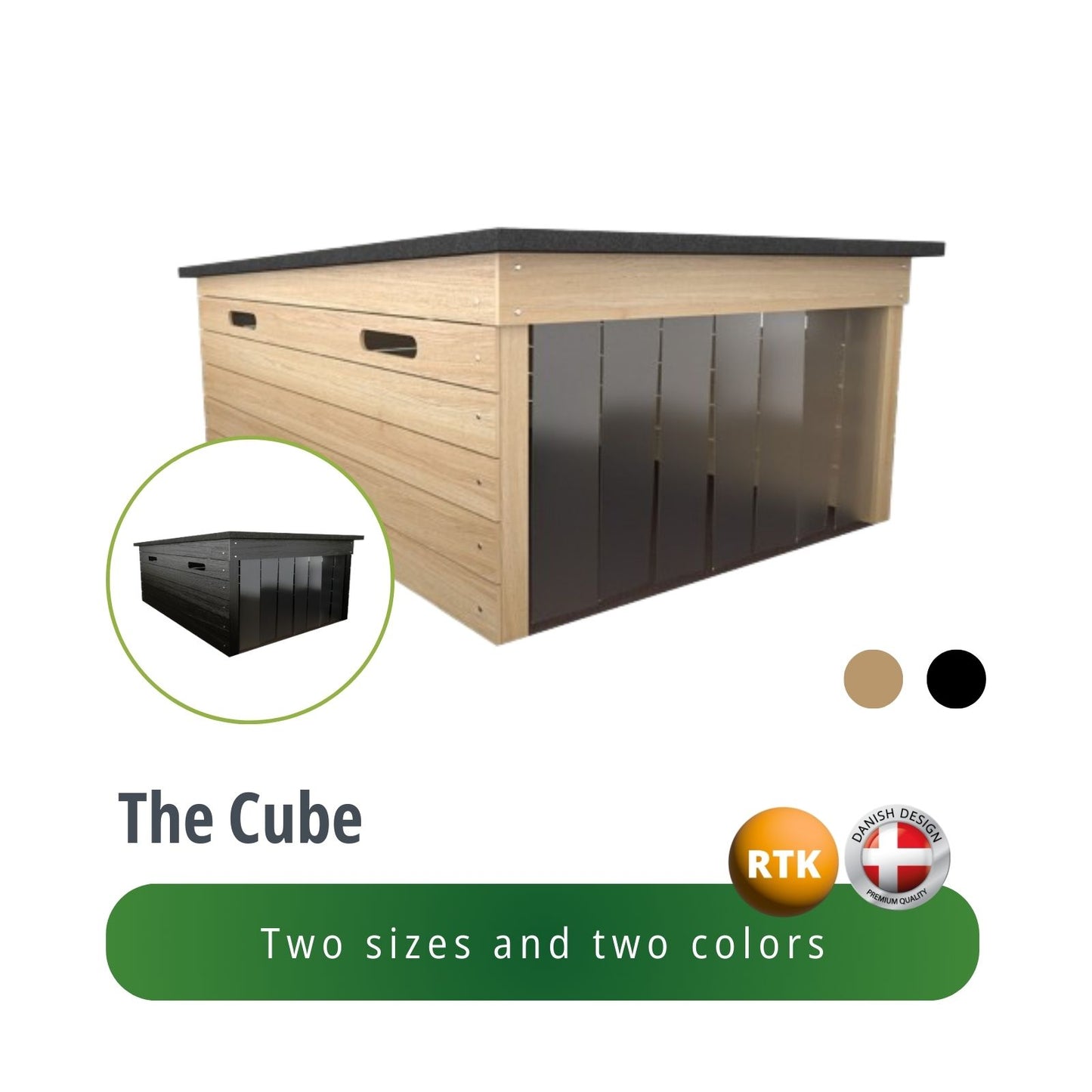 The Cube - Robotic Lawnmower Garage
