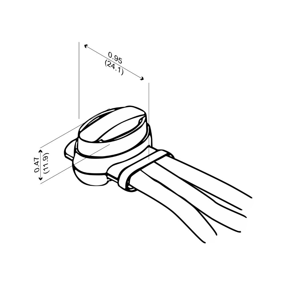 100 Pack/ 5 Pack - 3M IDC 314 Box Scotchlock Gel Waterproof - 3 Wire Connectors - for Robotic Lawnmowers Boundary Wire Connection