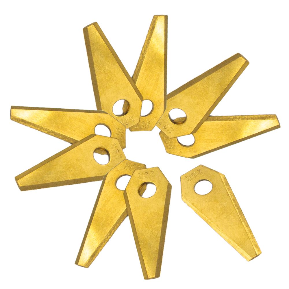 Bosch Indego Blades, Gold (Pack of 9)