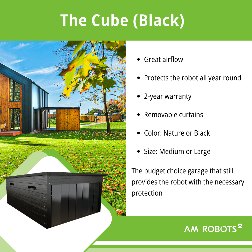 The Cube - Robotic Lawnmower Garage