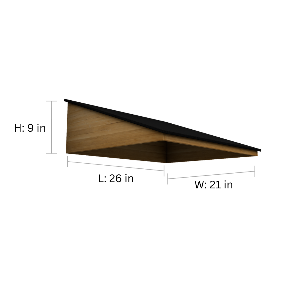 Wooden Shelter Wall Mounted – Fall Garage Sale - 50% Off All Damaged Garages