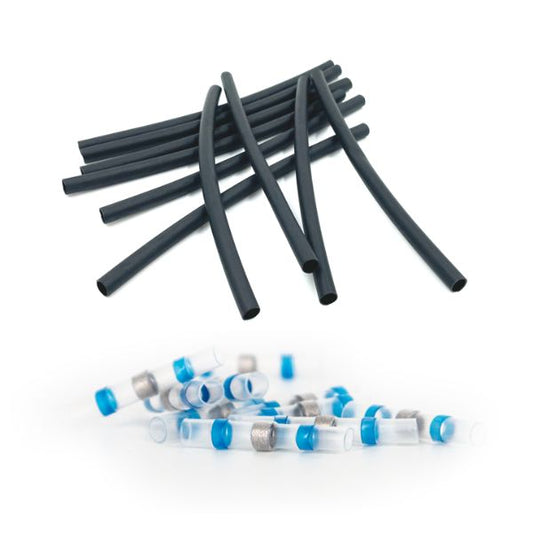 10 Pack/50 Pack Pro Double Heat Shrink Kit - Heat Shrink Tube Wire Shrink Wrap Electrical Cable Wire Kit Set Long Lasting Insulation Protection, Safe and Easy Heat