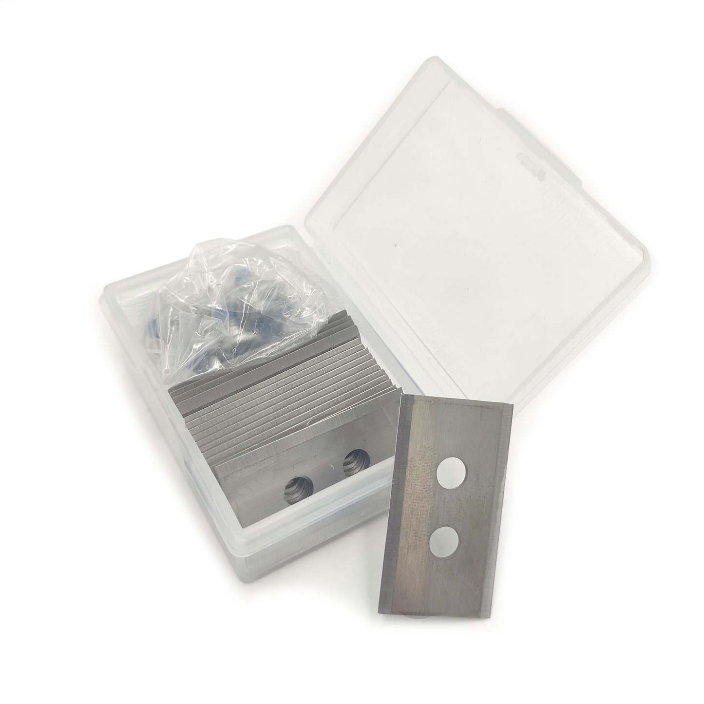 Luba Mammotion Reversible Blades, Silver (Pack of 16 or 32)