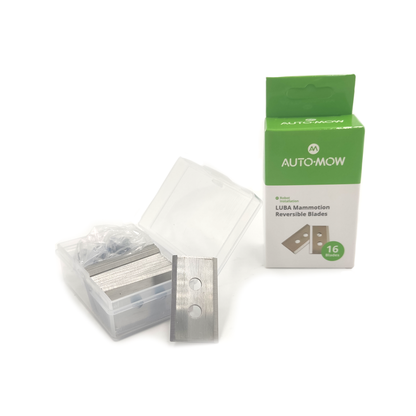 Luba Mammotion Reversible Blades, Silver (Pack of 16 or 32)