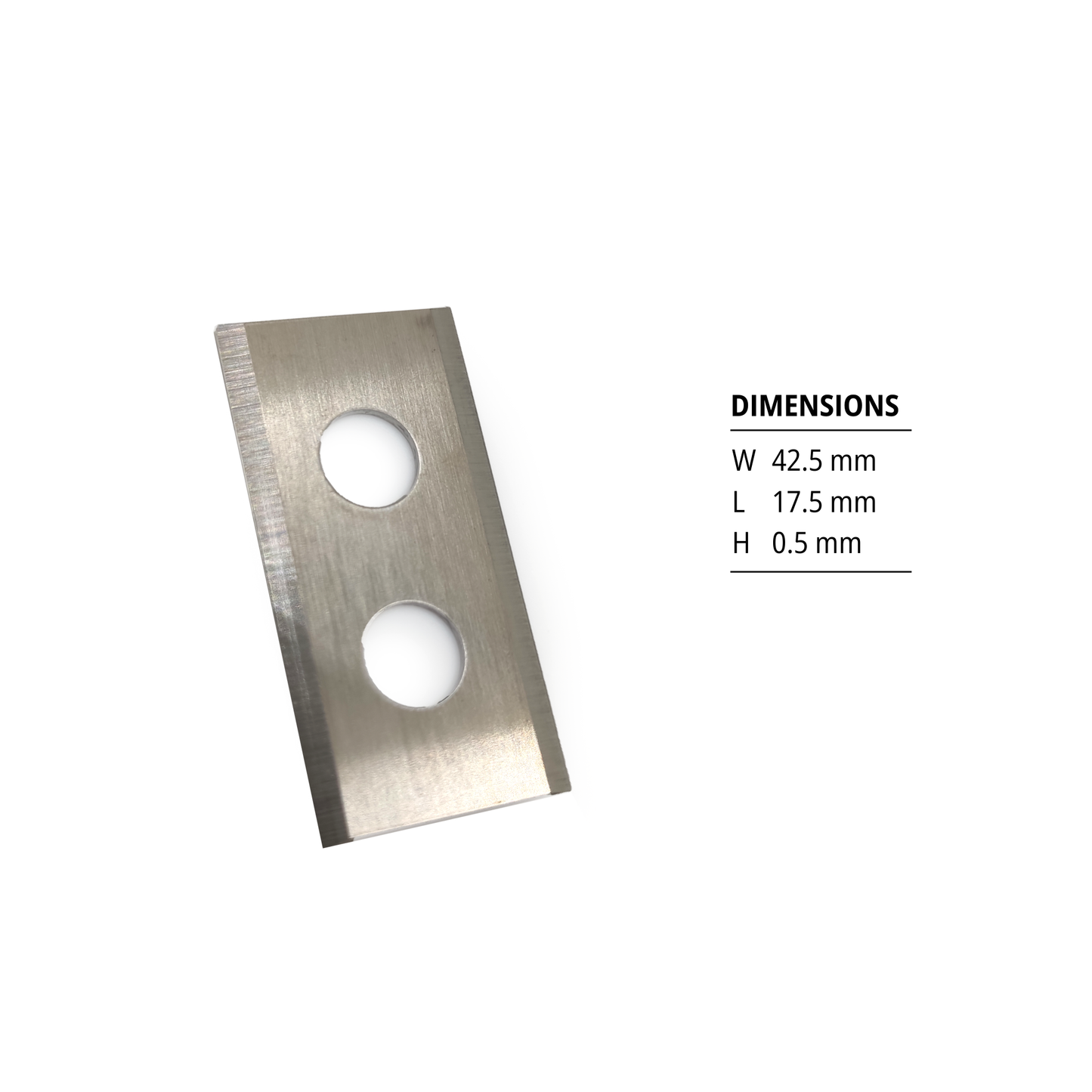 Luba Mammotion Reversible Blades, Silver (Pack of 16 or 32)